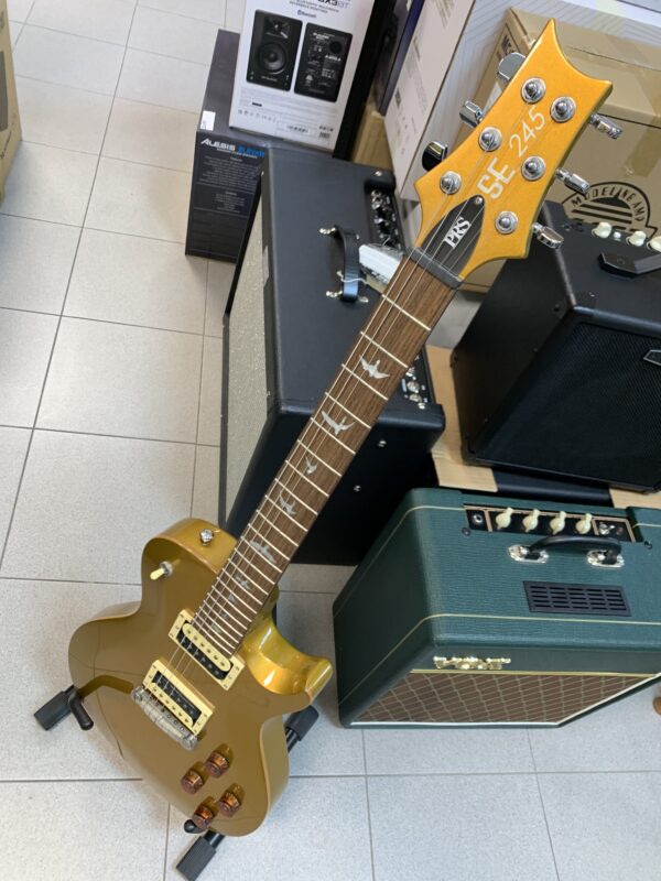 PRS SE 245 gold metallic top - immagine 3