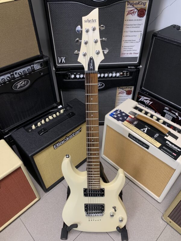 SCHECTER C-6 DELUXE-SWHT - immagine 2