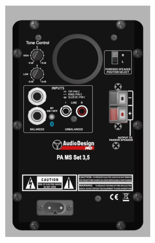 AUDIODESIGN  PA MS STUDIO MONITOR - immagine 2