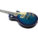 Eko Guitars - VL-480 See Thru Blue Quilted