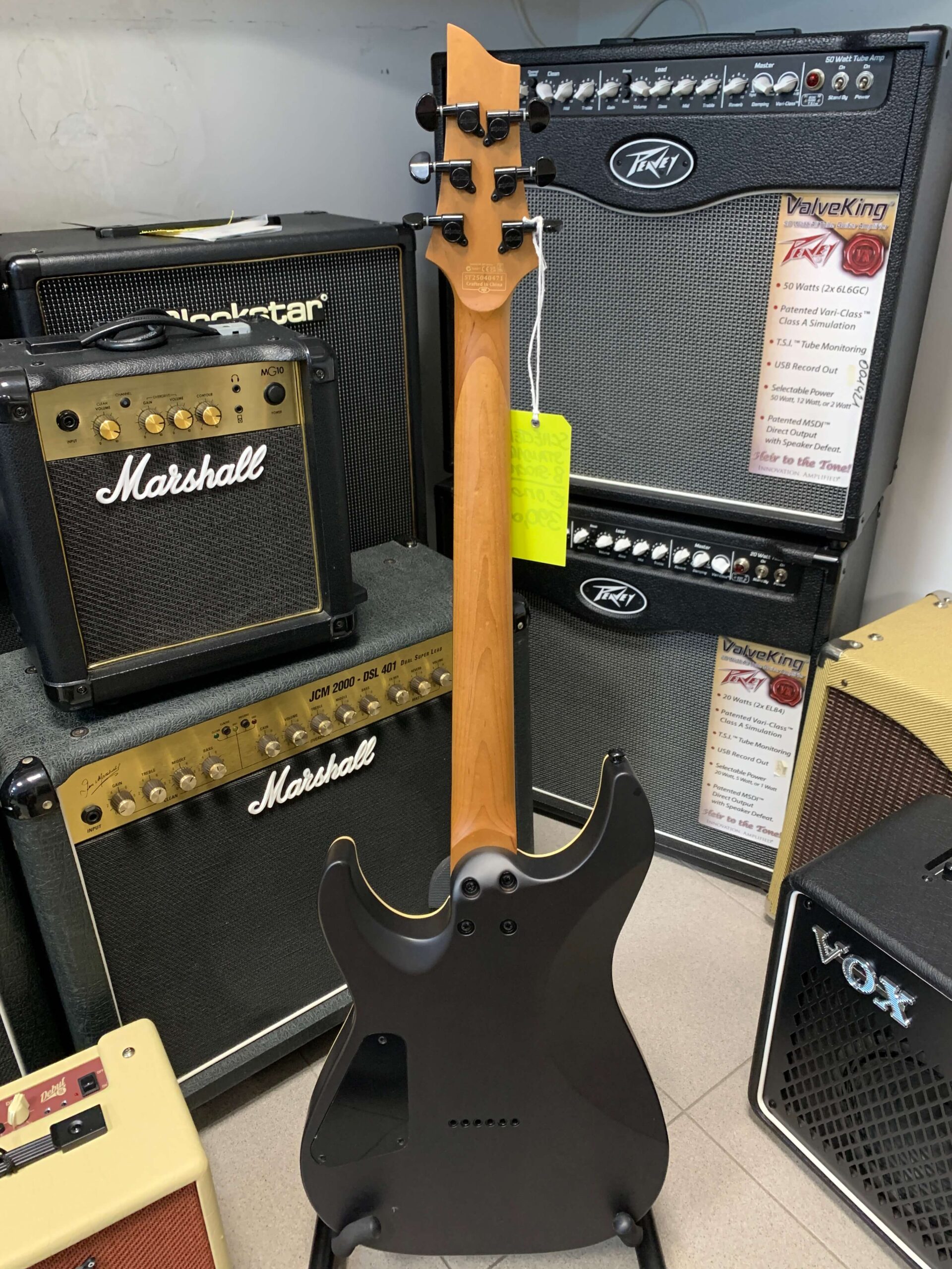 SCHECTER - C-1 STANDARD CHARCOAL SATIN - B STOCK - immagine 4