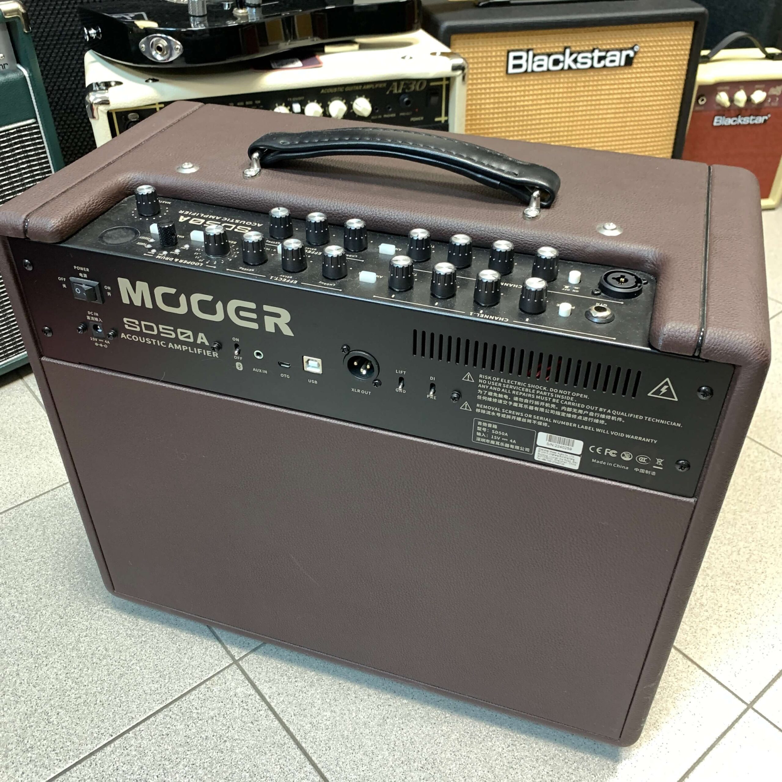 MOOER SD50A - Amplificatore per chitarra acustica e voce - B STOCK - immagine 3